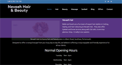 Desktop Screenshot of nevaehhair.com